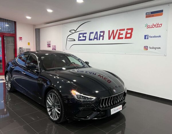 Maserati Ghibli 3.0 V6 ds GranSport Nero Ribelle 275cv auto my19